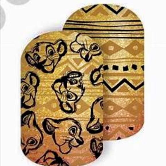 Jamberry 2 designs on 2 full sheets Disney Lion King and Minnie Mouse na… - Picture 2 of 6